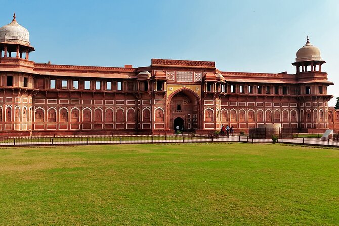 Taj Mahal, Agra Fort & Baby Taj Day Trip from Delhi by Car - Agra Fort Shows the Mughal Power Behind the Monument