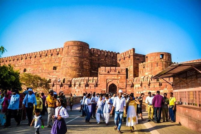 Taj Mahal, Agra Fort & Elephant Rescue Sanctuary Private Day Trip - Agra Fort explains the power behind the monument