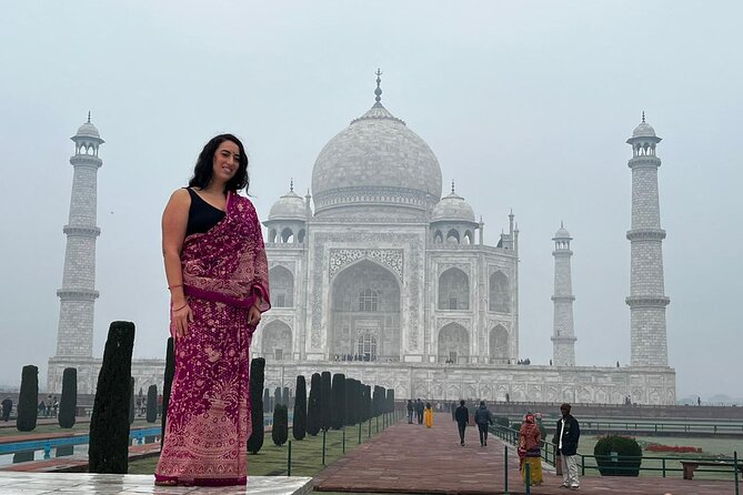 Taj Mahal Day Tour From Delhi - Entering the Taj Mahal with a local guide