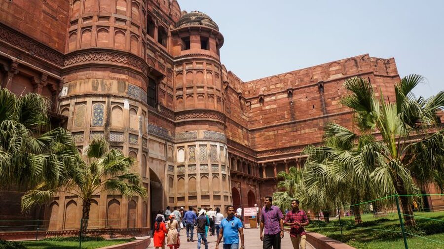 Taj Mahal, Fort, Baby Taj & Mehtab Bagh Private City Tour - Mehtab Bagh and the rear view of the Taj