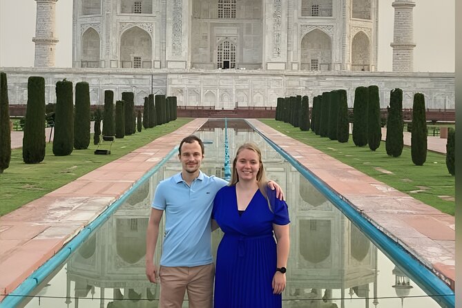 Taj Mahal Sunrise Private Trip by Car from Delhi - All Inclusive - Breakfast at Courtyard Agra