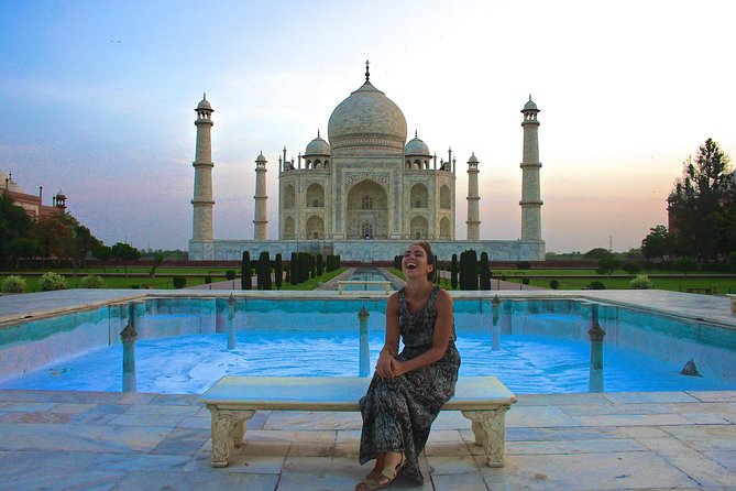 Taj Mahal Sunrise Tour From Delhi By Car with Entrances - Entering the Taj Mahal around 6:00 AM