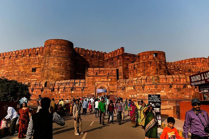 Taj Mahal Tour By Express Train from Delhi - Lunch in Agra, with a choice built into the day