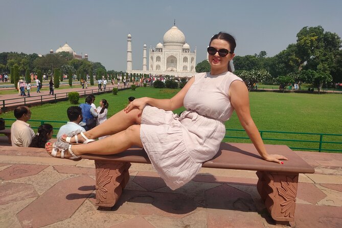 Taj Mahal Tour with Agra Fort – All-Inclusive Day Trip from Delhi - Arriving at the Taj Mahal around midday