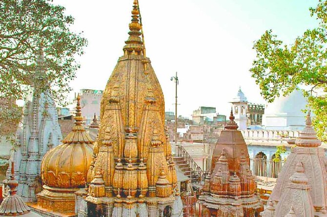 Varanasi Day Tour with Ganges Boat Ride & Evening Aarti - The Ganges and cremation grounds before the Aarti
